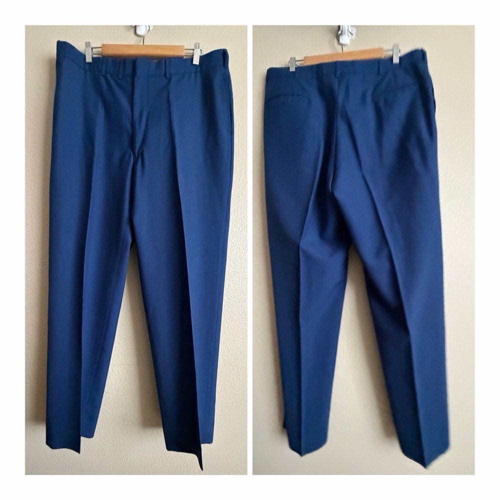 US Army Dress Blue 451 Trousers Pants 38x31 Bremen Bowdon Military ASU Uniform